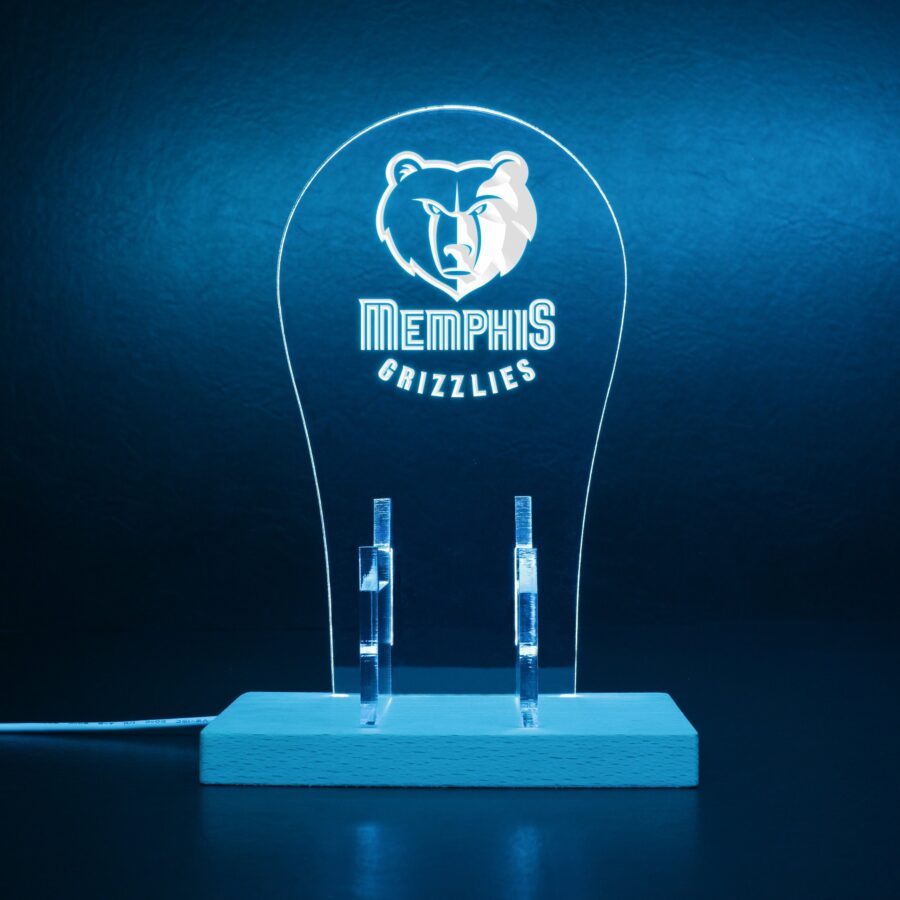 Memphis Grizzlies Led Gaming Headset Controller Stand - Image 5