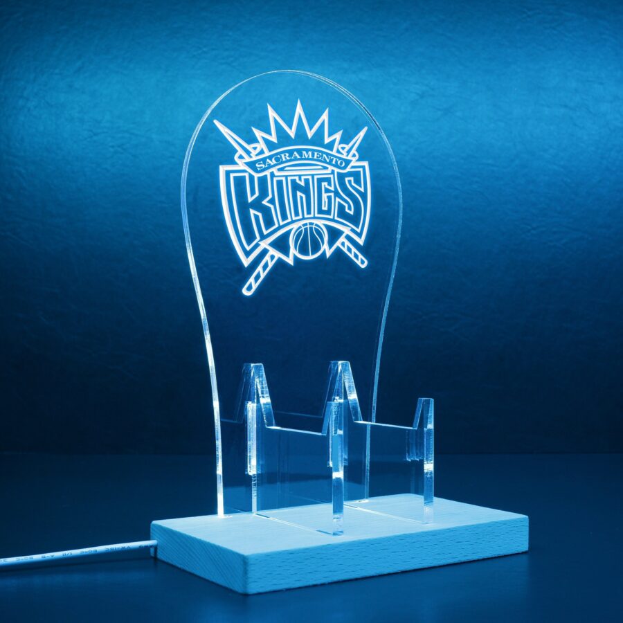 Sacramento Kings Led Gaming Headset Controller Stand - Image 8