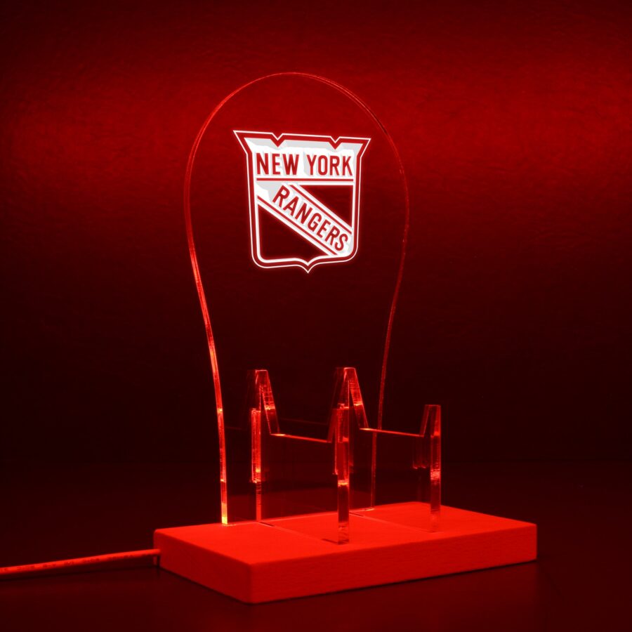 New York Rangers Led Gaming Headset Controller Stand - Image 8