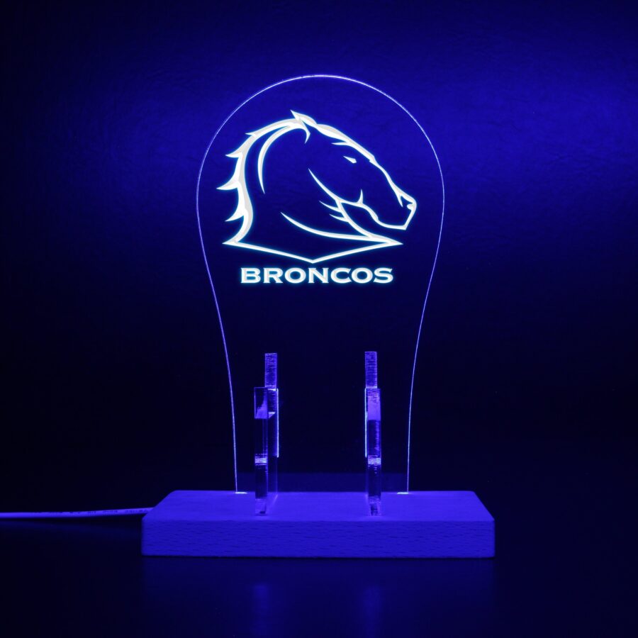 Brisbane Broncos Led Gaming Headset Controller Stand - Image 5