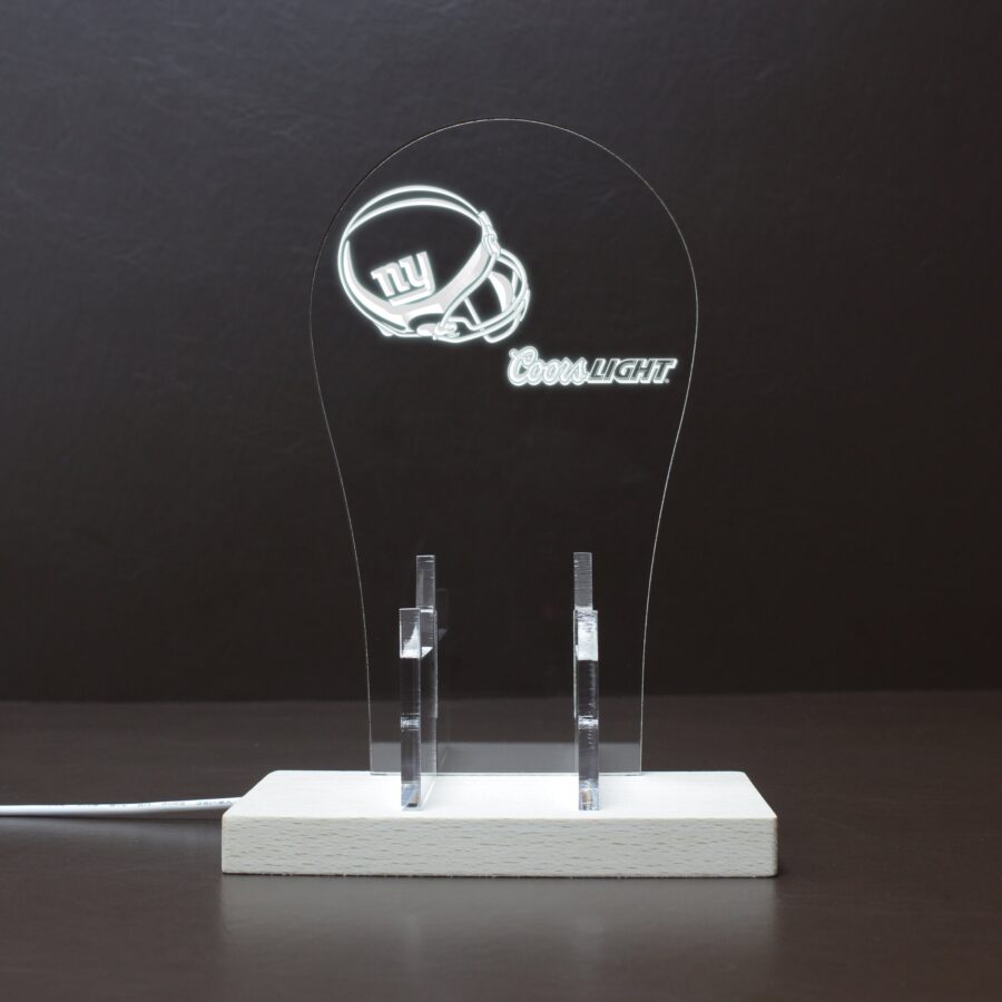 New York Giants Helmet Logo Led Gaming Headset Controller Stand - Image 10