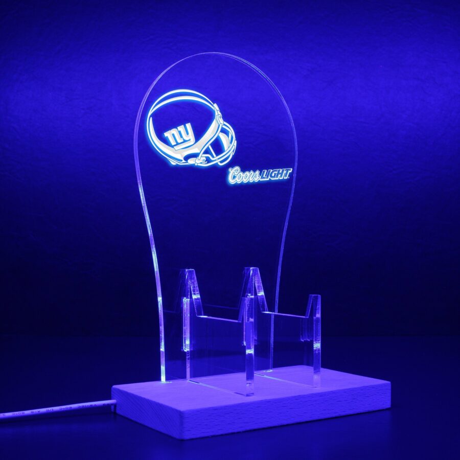New York Giants Helmet Logo Led Gaming Headset Controller Stand - Image 9