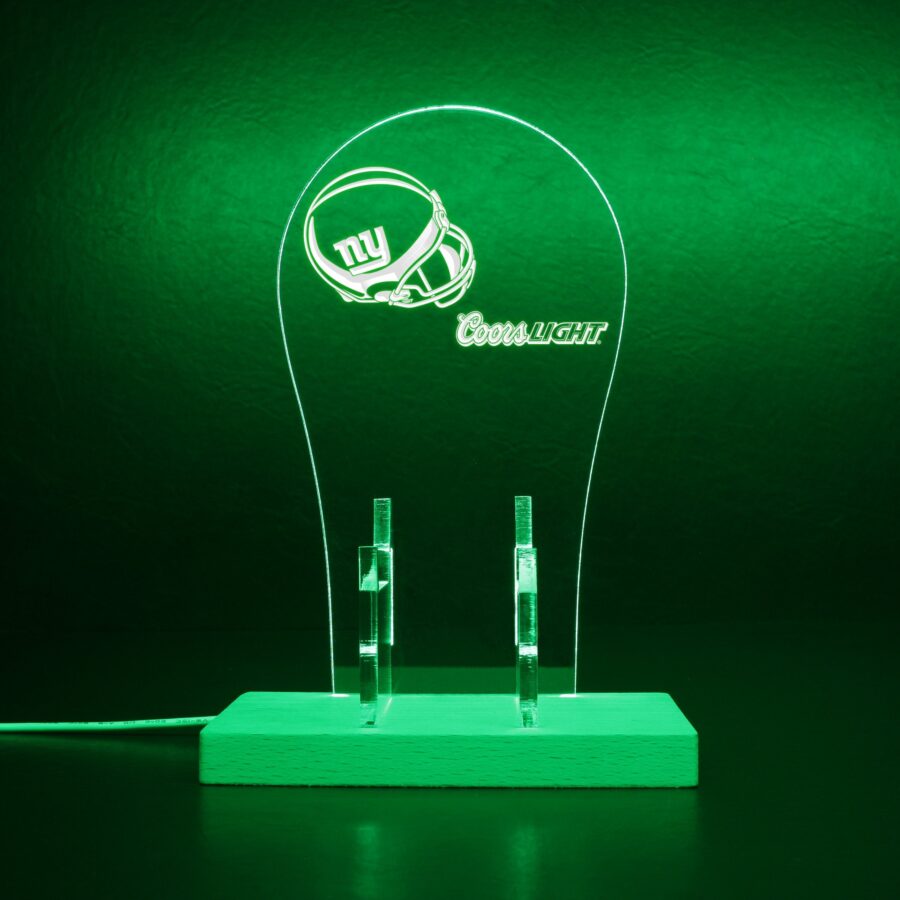 New York Giants Helmet Logo Led Gaming Headset Controller Stand - Image 6