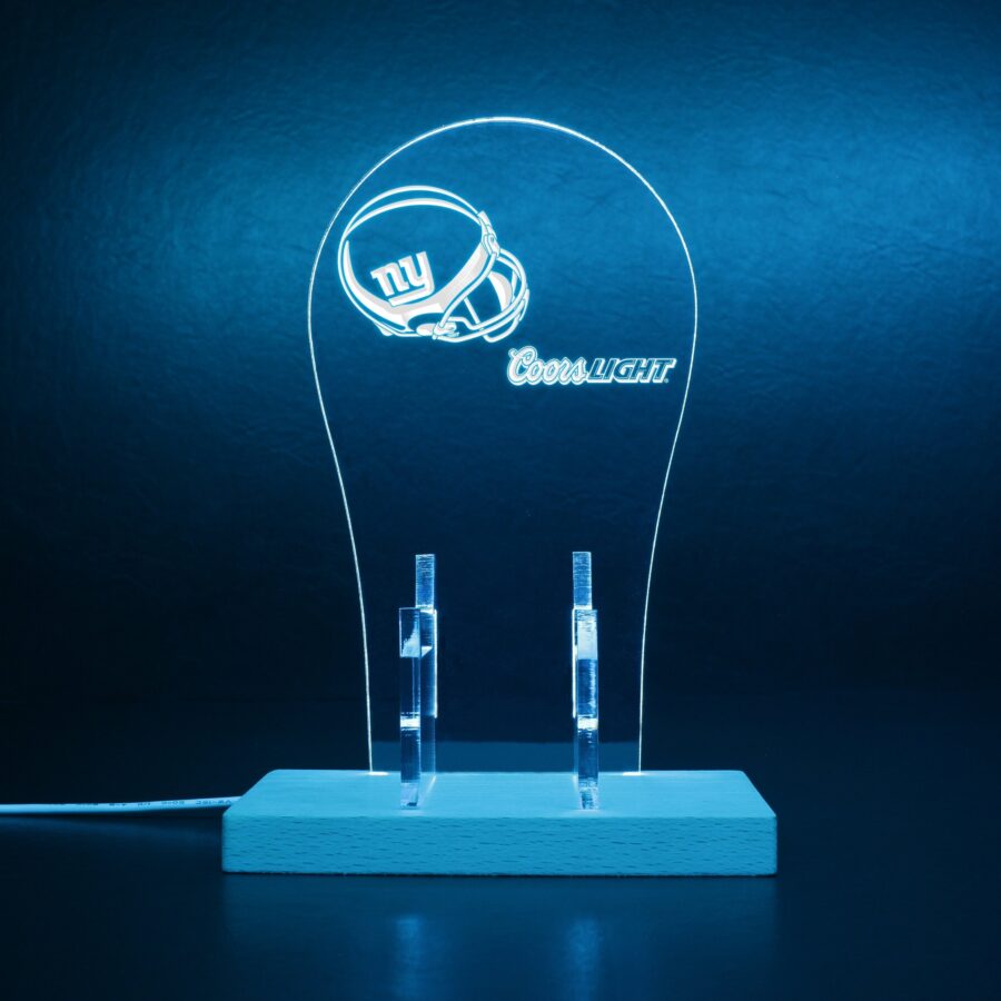 New York Giants Helmet Logo Led Gaming Headset Controller Stand - Image 7