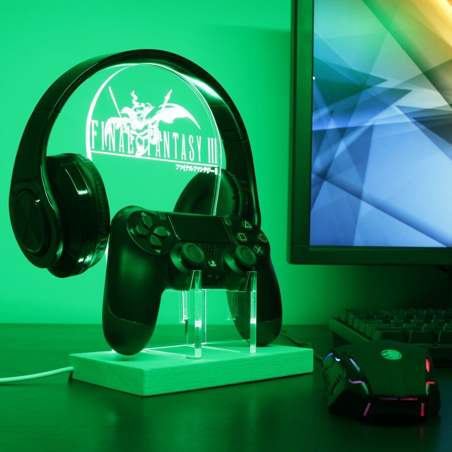 Final Fantasy 3 Led Gaming Headset Controller Stand - Image 4