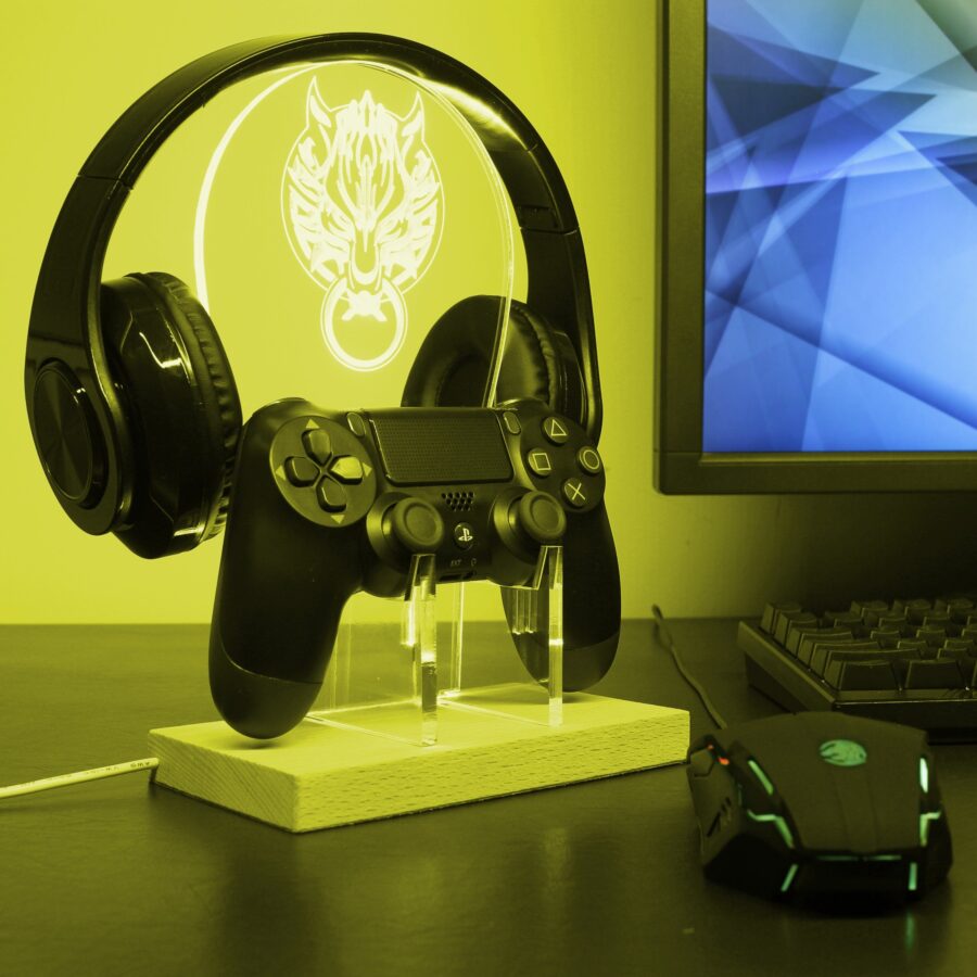 Final Fantasy Vii: Advent Children Led Gaming Headset Controller Stand - Image 3