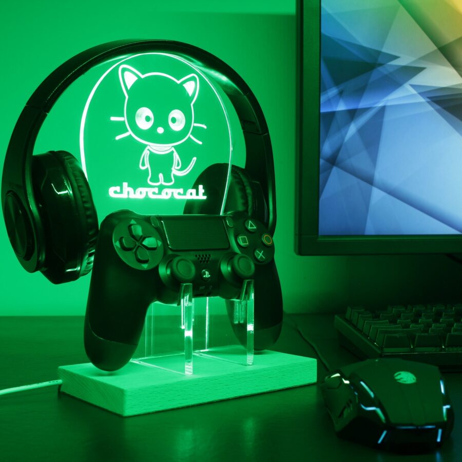 Chococat Led Gaming Headset Controller Stand - Image 4