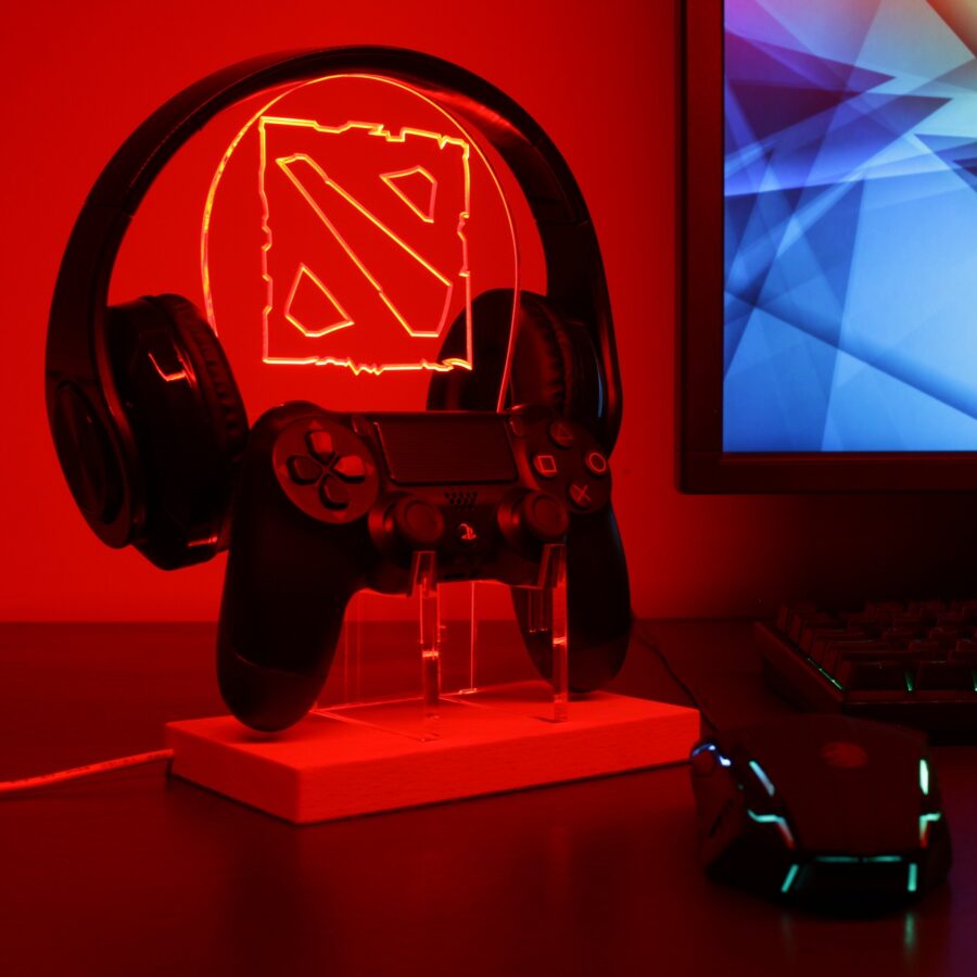 Dota Led Gaming Headset Controller Stand