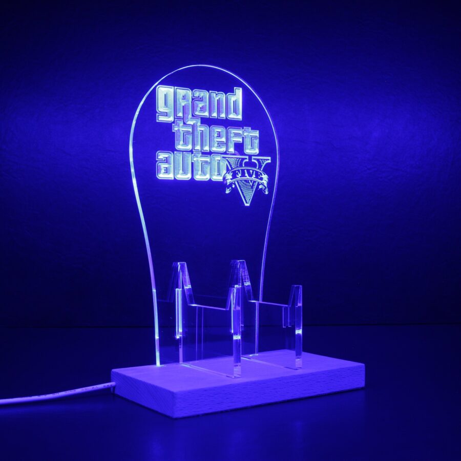 Grand Theft Auto 5 Led Gaming Headset Controller Stand - Image 9