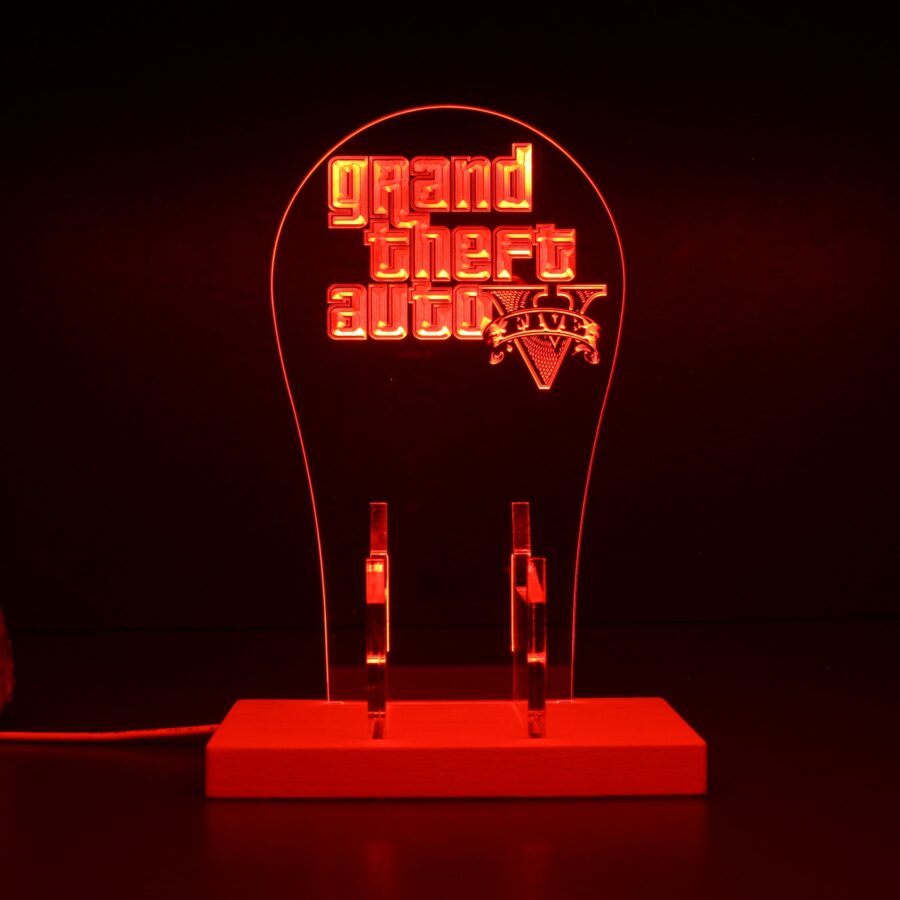 Grand Theft Auto 5 Led Gaming Headset Controller Stand - Image 6