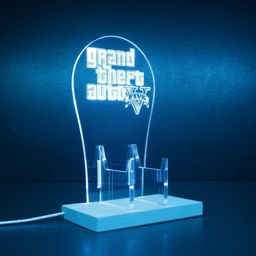 Grand Theft Auto 5 Led Gaming Headset Controller Stand - Image 8