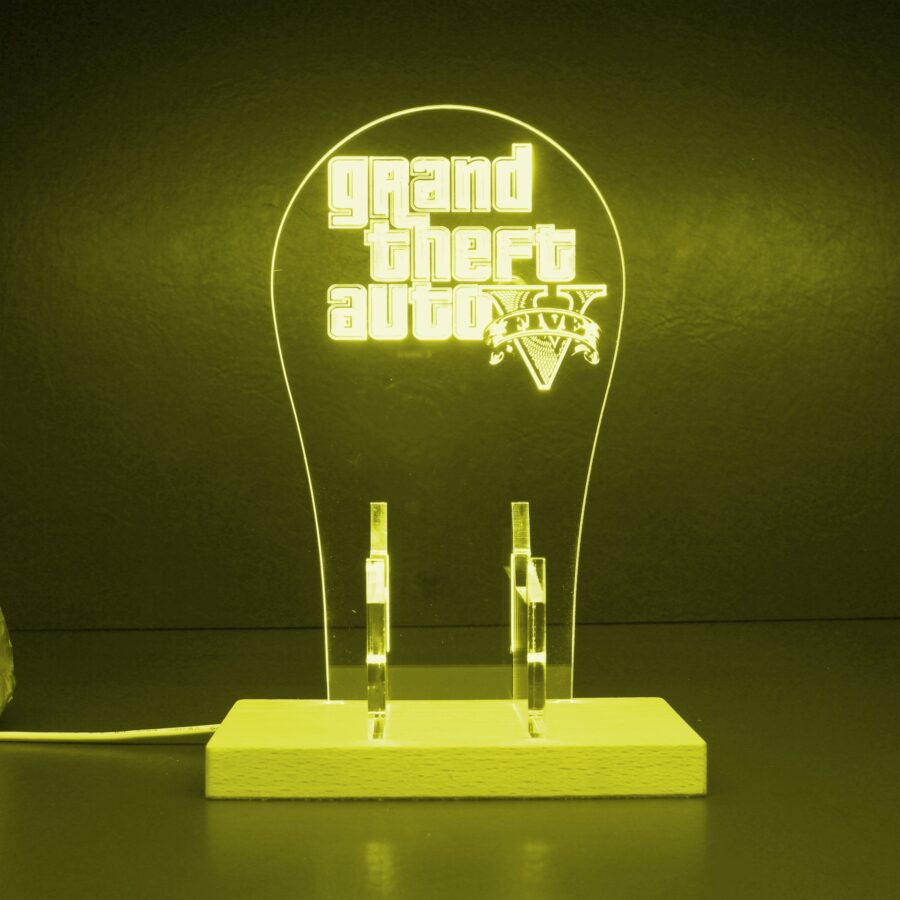 Grand Theft Auto 5 Led Gaming Headset Controller Stand - Image 7