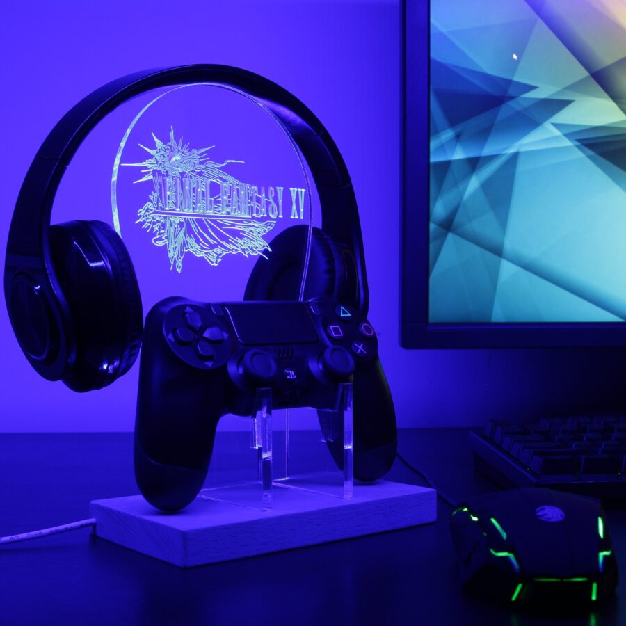 Final Fantasy Xv Led Gaming Headset Controller Stand - Image 2