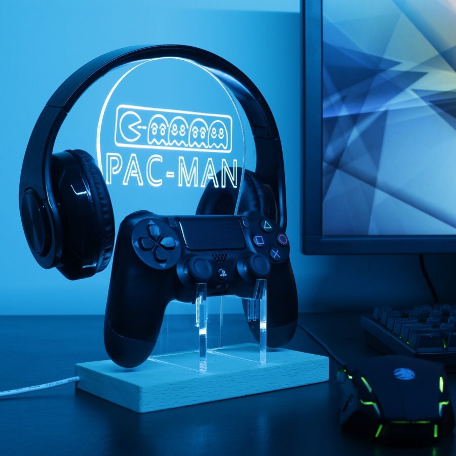 Pac-Man Led Gaming Headset Controller Stand Style 3 - Image 3