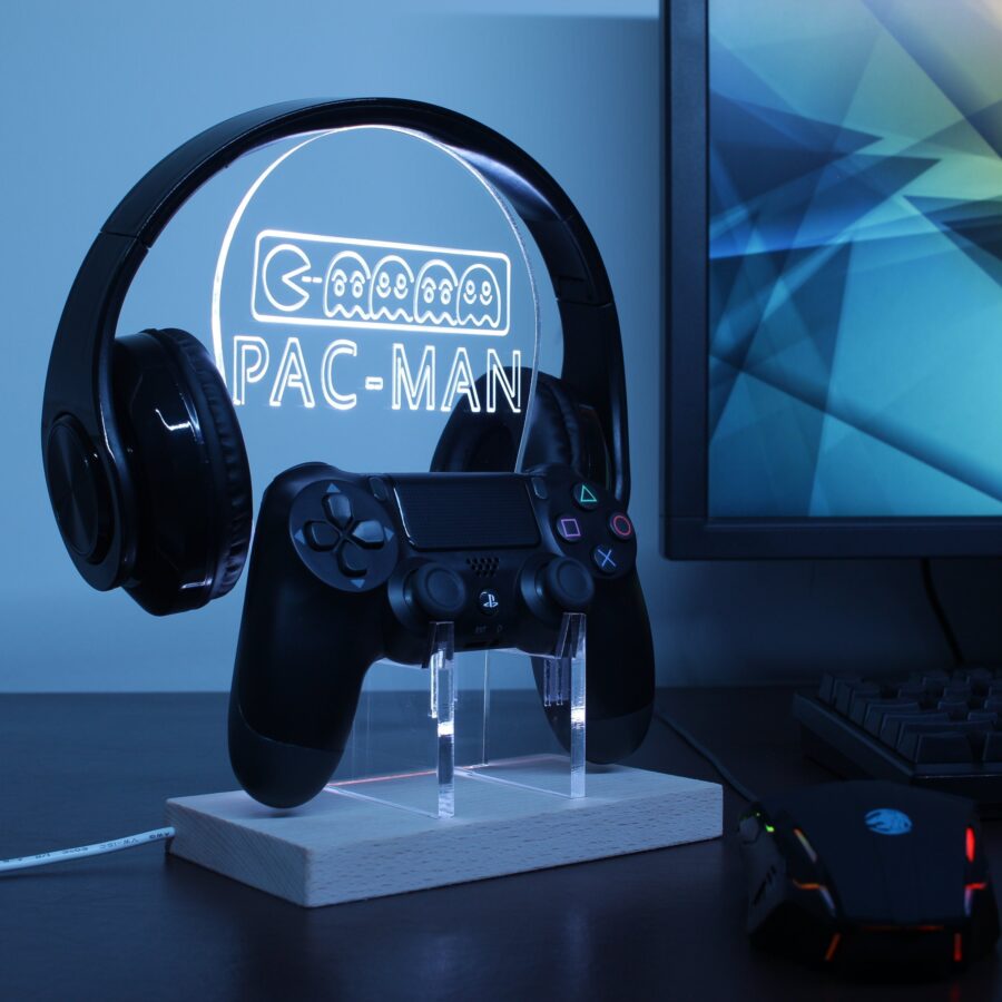Pac-Man Led Gaming Headset Controller Stand Style 3 - Image 2