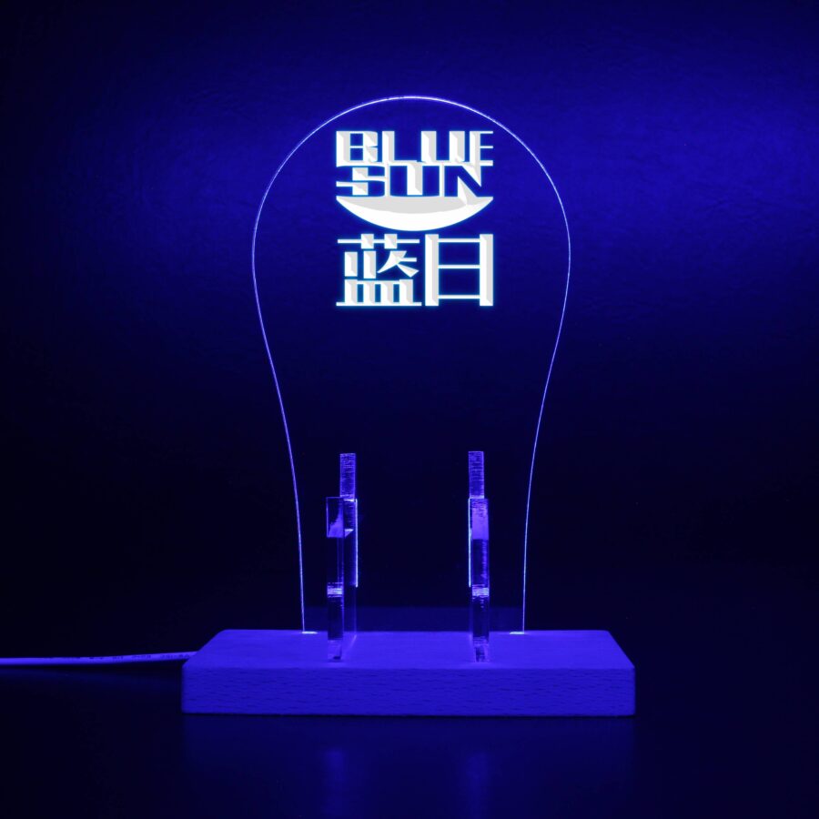Firefly Serenity Blue Sun Rgb Led Gaming Headset Controller Stand - Image 3