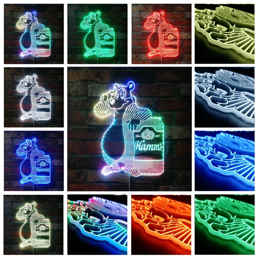 Hamms Beer Dynamic Rgb Edge Lit Led Sign - Image 2