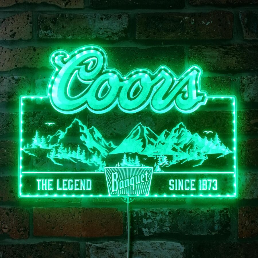 Coors Banquet Dynamic Rgb Edge Lit Led Sign - Image 6