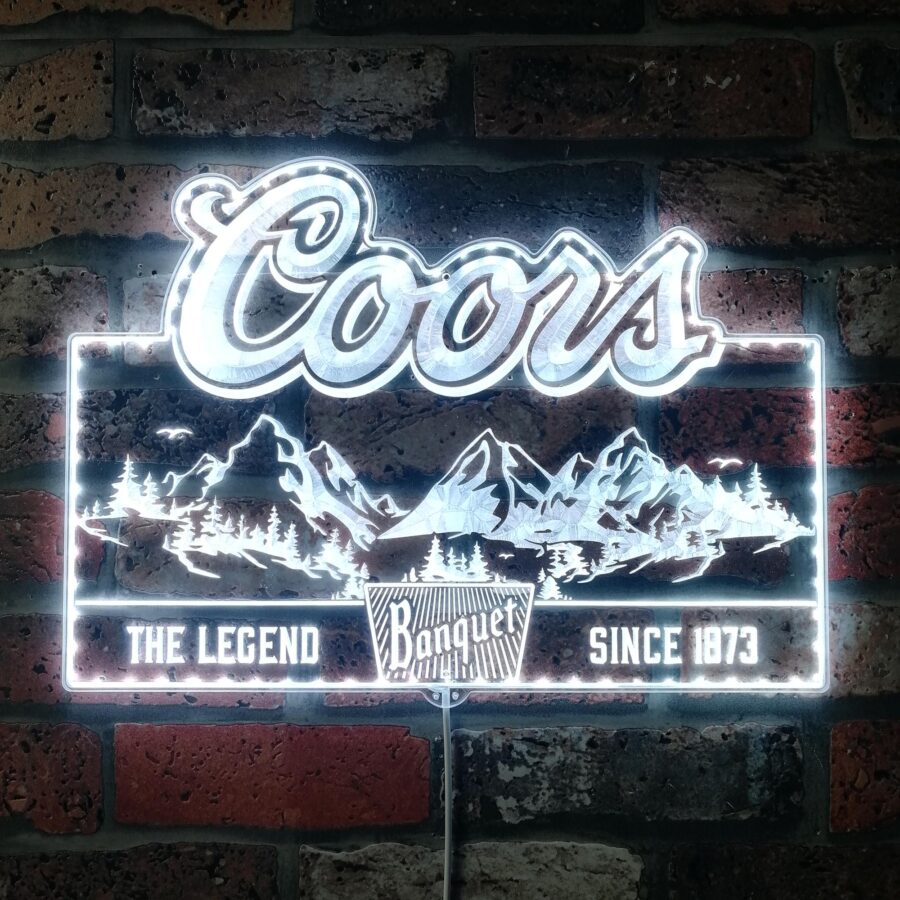 Coors Banquet Dynamic Rgb Edge Lit Led Sign - Image 5