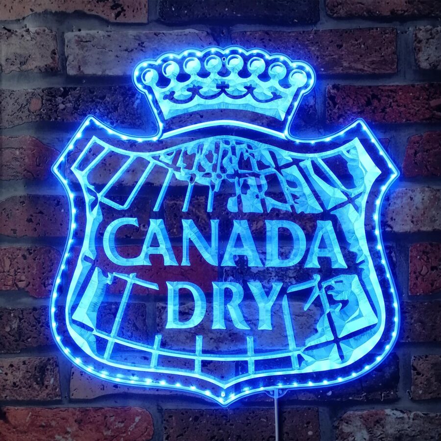 Canada Dry Dynamic Rgb Edge Lit Led Sign - Image 4