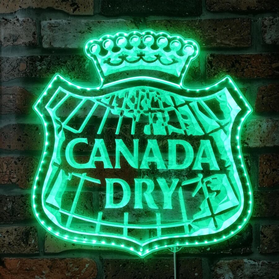 Canada Dry Dynamic Rgb Edge Lit Led Sign - Image 6