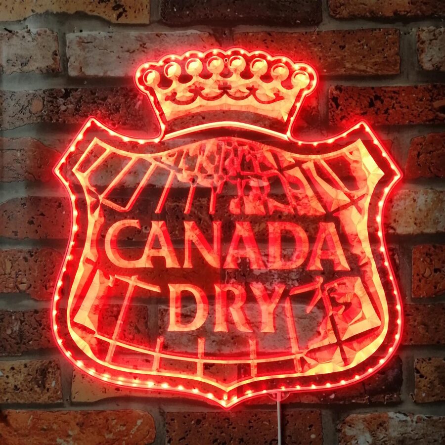 Canada Dry Dynamic Rgb Edge Lit Led Sign - Image 3