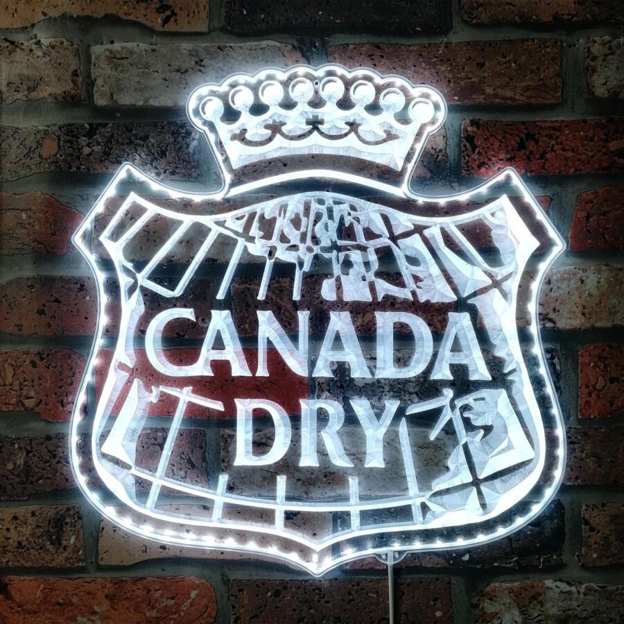 Canada Dry Dynamic Rgb Edge Lit Led Sign - Image 5