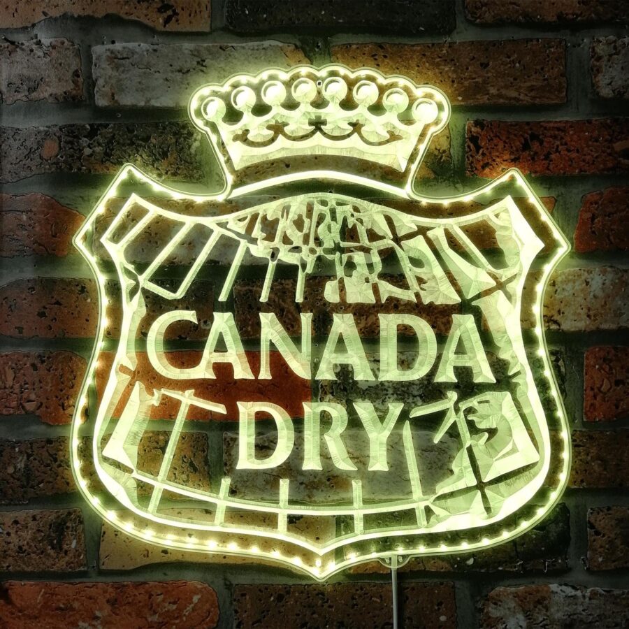 Canada Dry Dynamic Rgb Edge Lit Led Sign - Image 7
