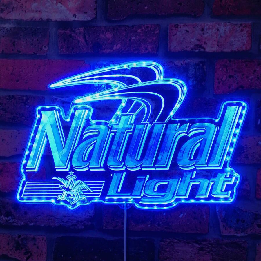 Natural Light Eagle Neon 3 Color Led Sign Style 2 - Image 4