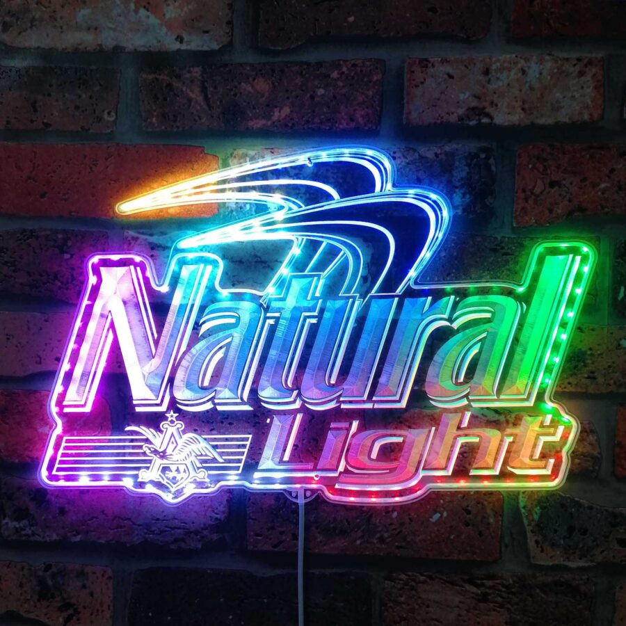Natural Light Eagle Neon 3 Color Led Sign Style 2