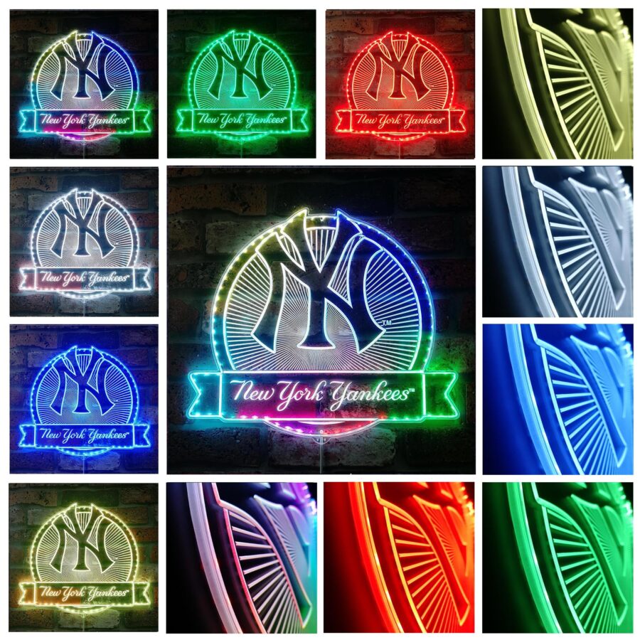 New York Yankees Led Neon Sign Style 2 - Image 2