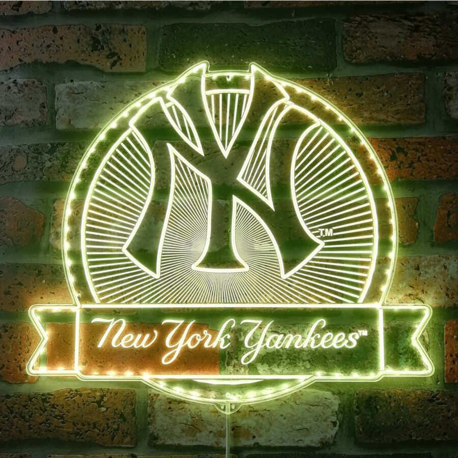 New York Yankees Led Neon Sign Style 2 - Image 7
