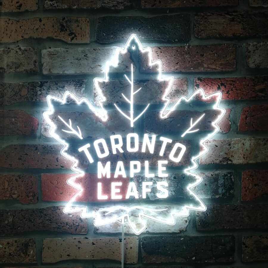 Toronto Maple Leafs Dynamic Rgb Edge Lit Led Sign - Image 5