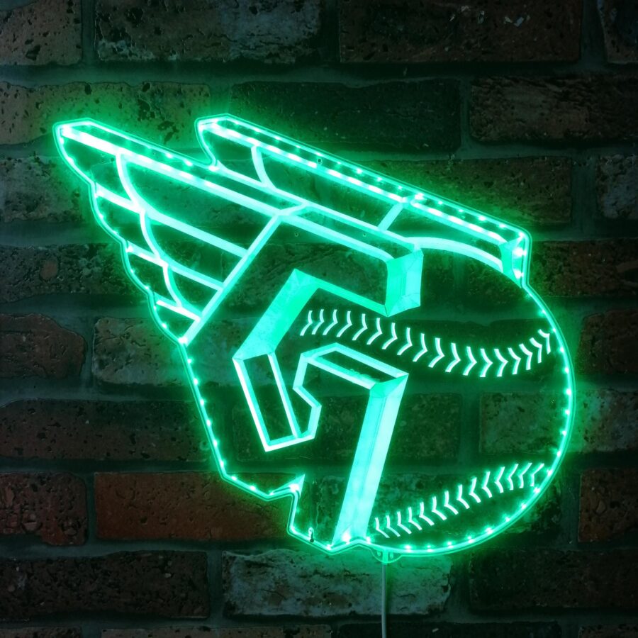 Cleveland Guardians Dynamic Rgb Edge Lit Led Sign - Image 6
