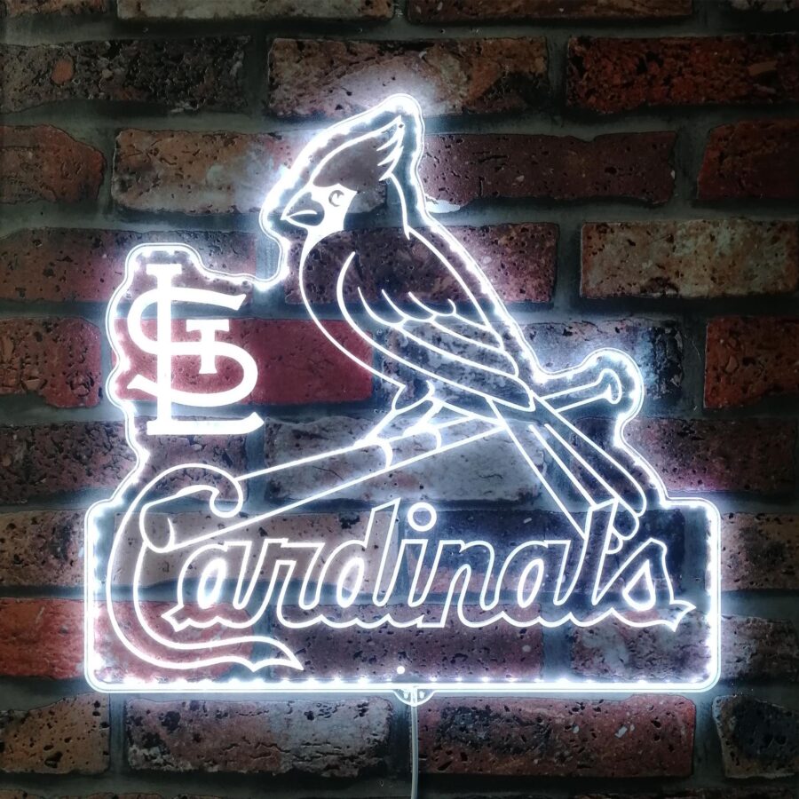 Saint Louis Cardinals Dynamic Rgb Edge Lit Led Sign - Image 5