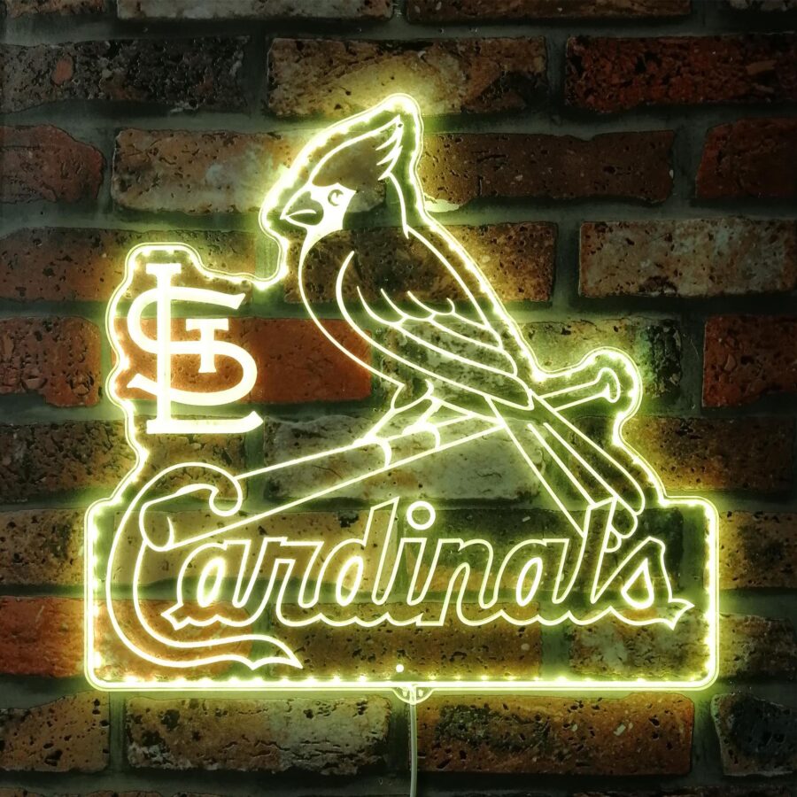 Saint Louis Cardinals Dynamic Rgb Edge Lit Led Sign - Image 7