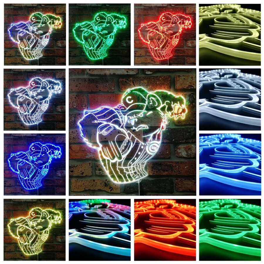 Chicago Cubs Bardown Dynamic Rgb Edge Lit Led Sign - Image 2