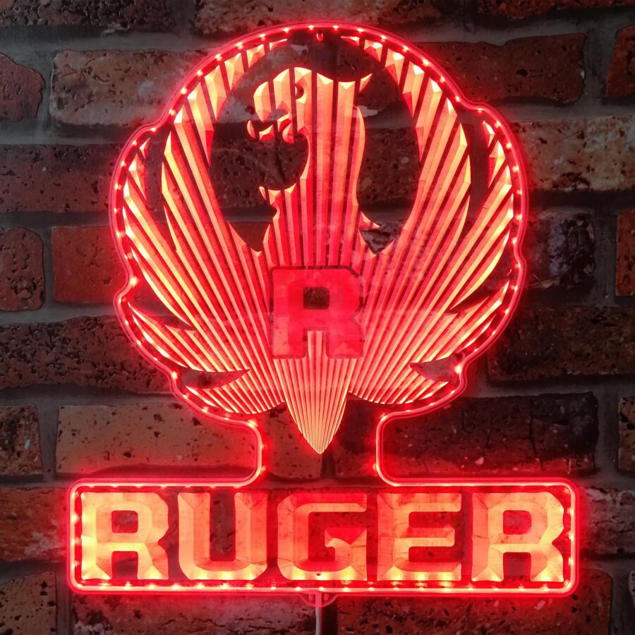 Ruger Dynamic Rgb Edge Lit Led Sign - Image 3