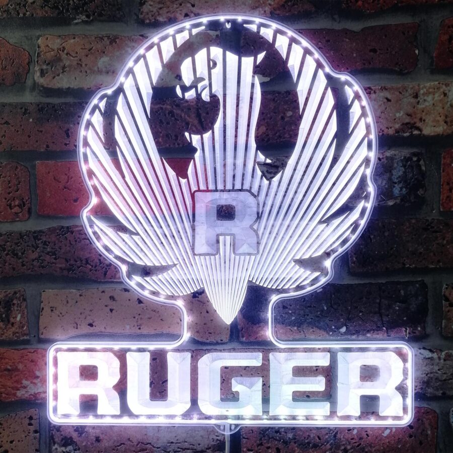 Ruger Dynamic Rgb Edge Lit Led Sign - Image 5