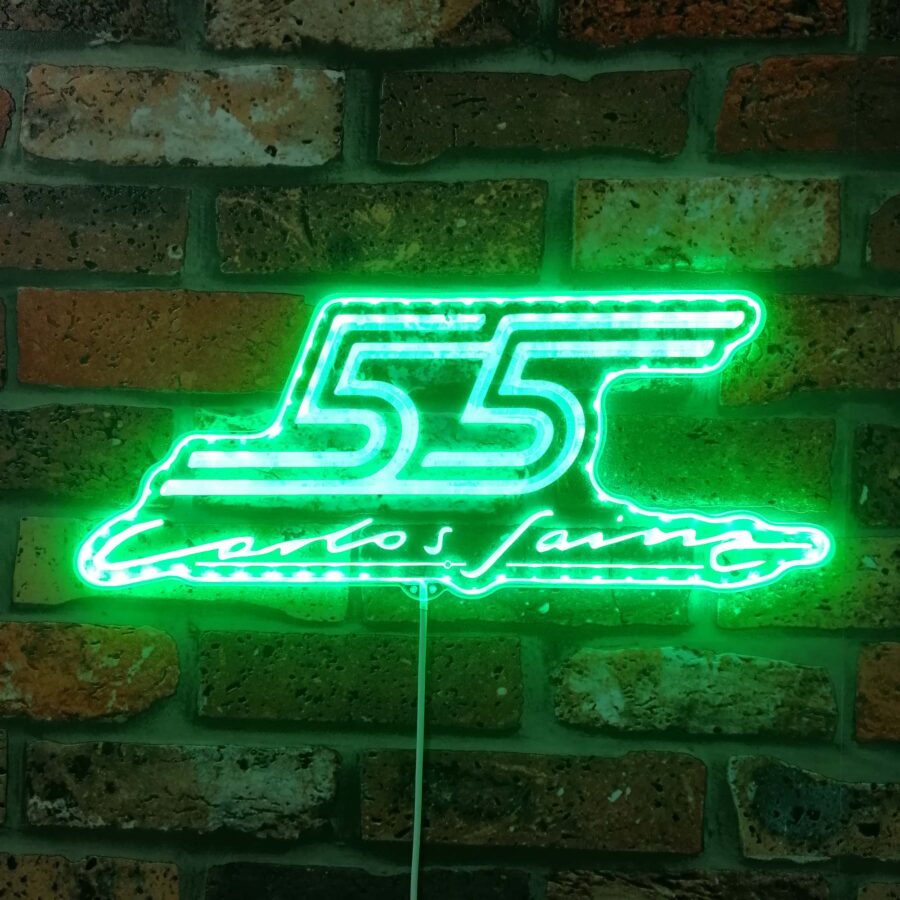 F1 Carlo Sainz 55 Dynamic Rgb Edge Lit Led Sign - Image 6