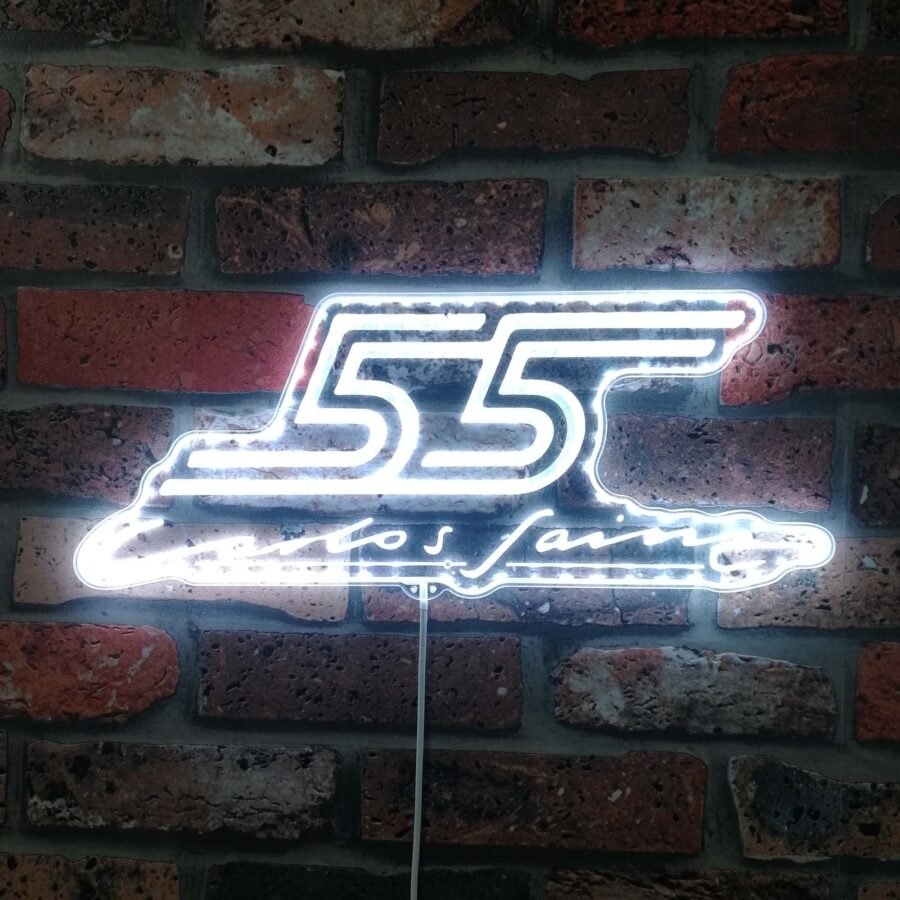 F1 Carlo Sainz 55 Dynamic Rgb Edge Lit Led Sign - Image 5