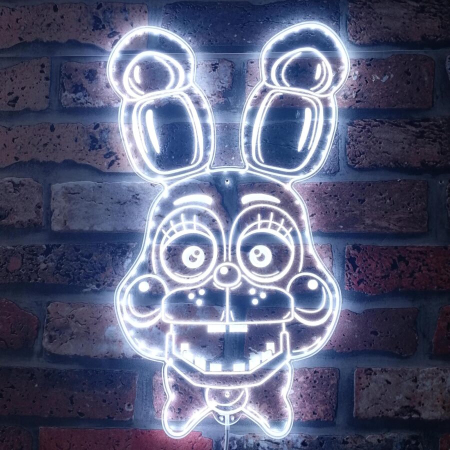 Five Nights Af Freddys Bonnie Dynamic Rgb Edge Lit Led Sign - Image 5