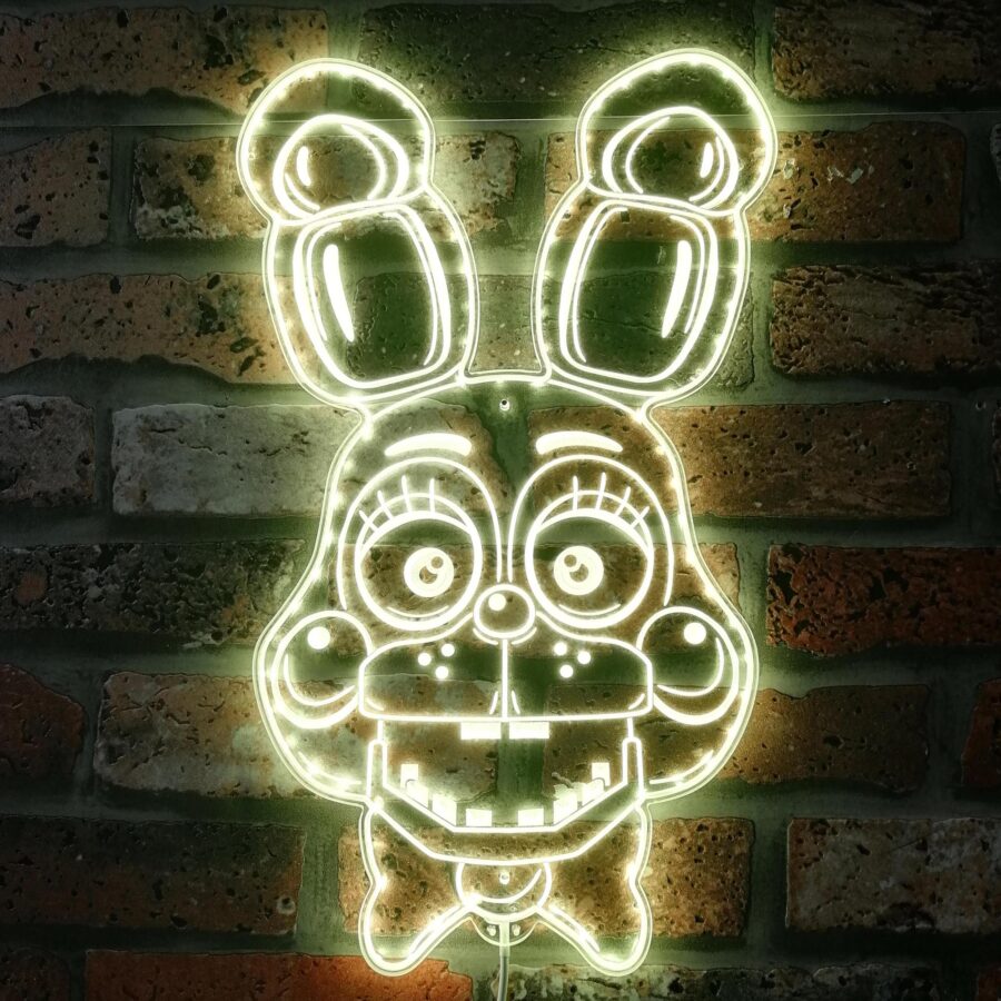 Five Nights Af Freddys Bonnie Dynamic Rgb Edge Lit Led Sign - Image 7