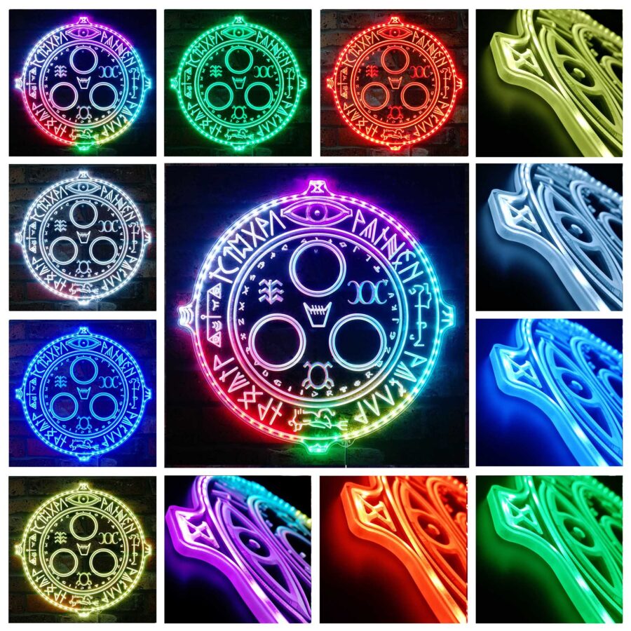 Silent Hill Halo Of The Sun Dynamic Rgb Edge Lit Led Sign - Image 2