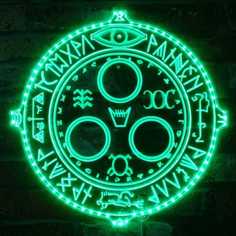 Silent Hill Halo Of The Sun Dynamic Rgb Edge Lit Led Sign - Image 6