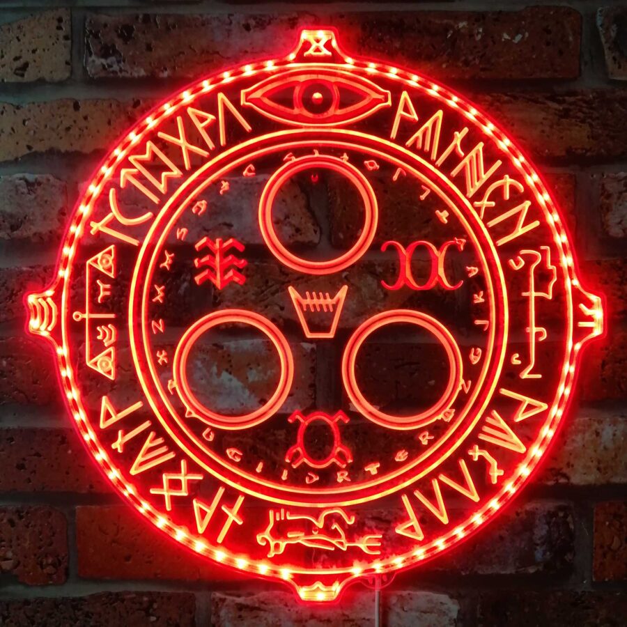Silent Hill Halo Of The Sun Dynamic Rgb Edge Lit Led Sign - Image 3