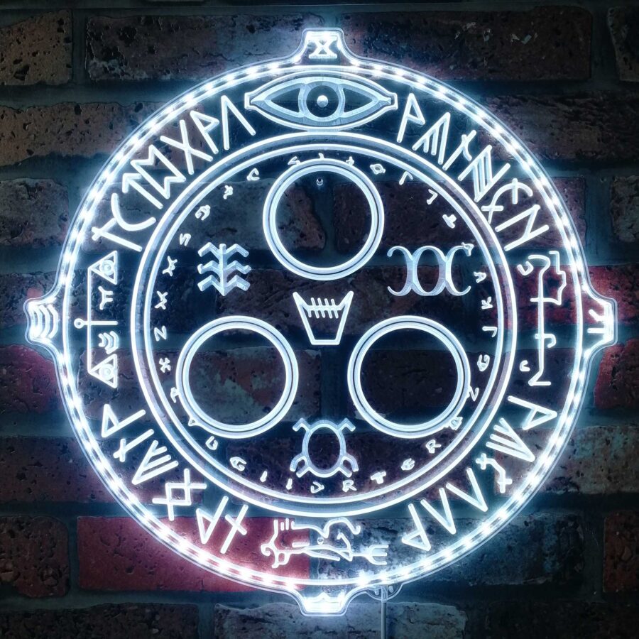 Silent Hill Halo Of The Sun Dynamic Rgb Edge Lit Led Sign - Image 5