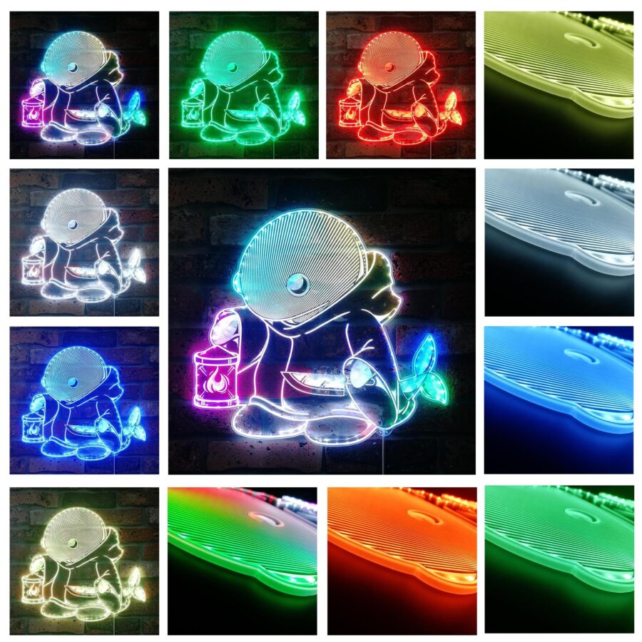 Tonberry Final Fantasy Dynamic Rgb Edge Lit Led Sign - Image 2