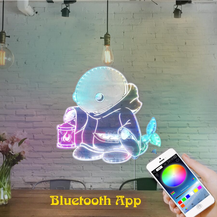 Tonberry Final Fantasy Dynamic Rgb Edge Lit Led Sign - Image 7