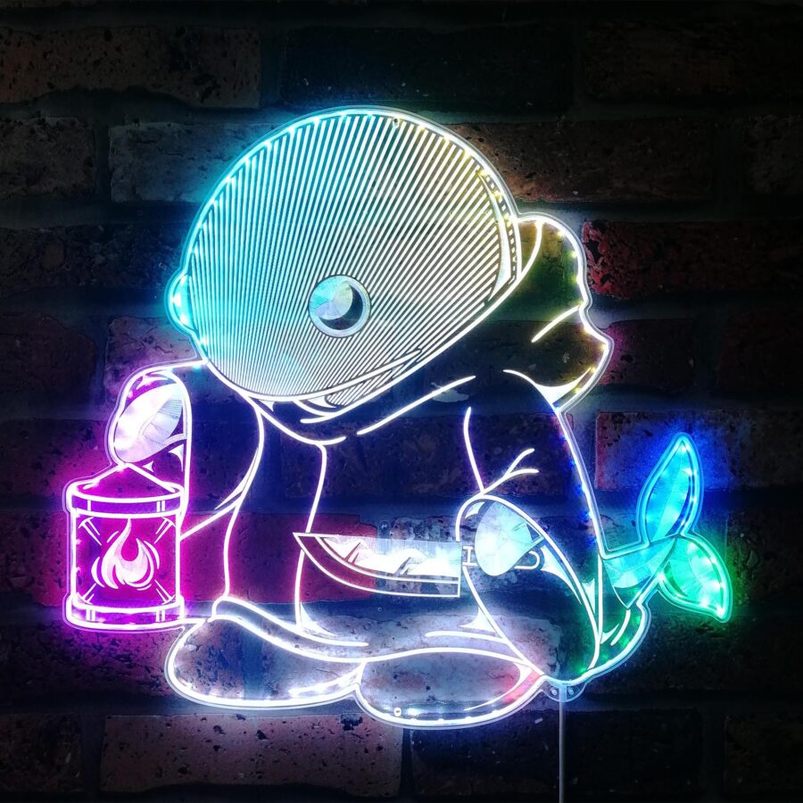 Tonberry Final Fantasy Dynamic Rgb Edge Lit Led Sign